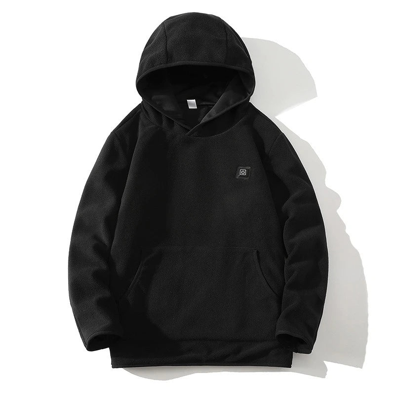 SmartJacket Heat Hoodie in black – original product photo